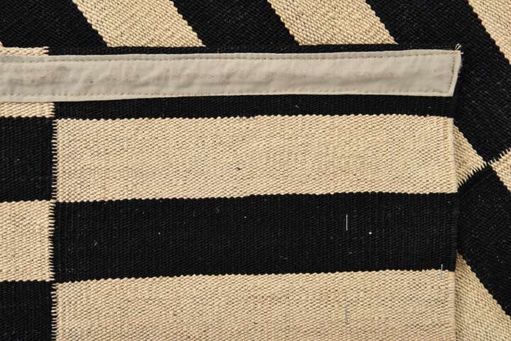 3' 5 x 4' 10 Hand Woven Kilim Modern Wool Rug