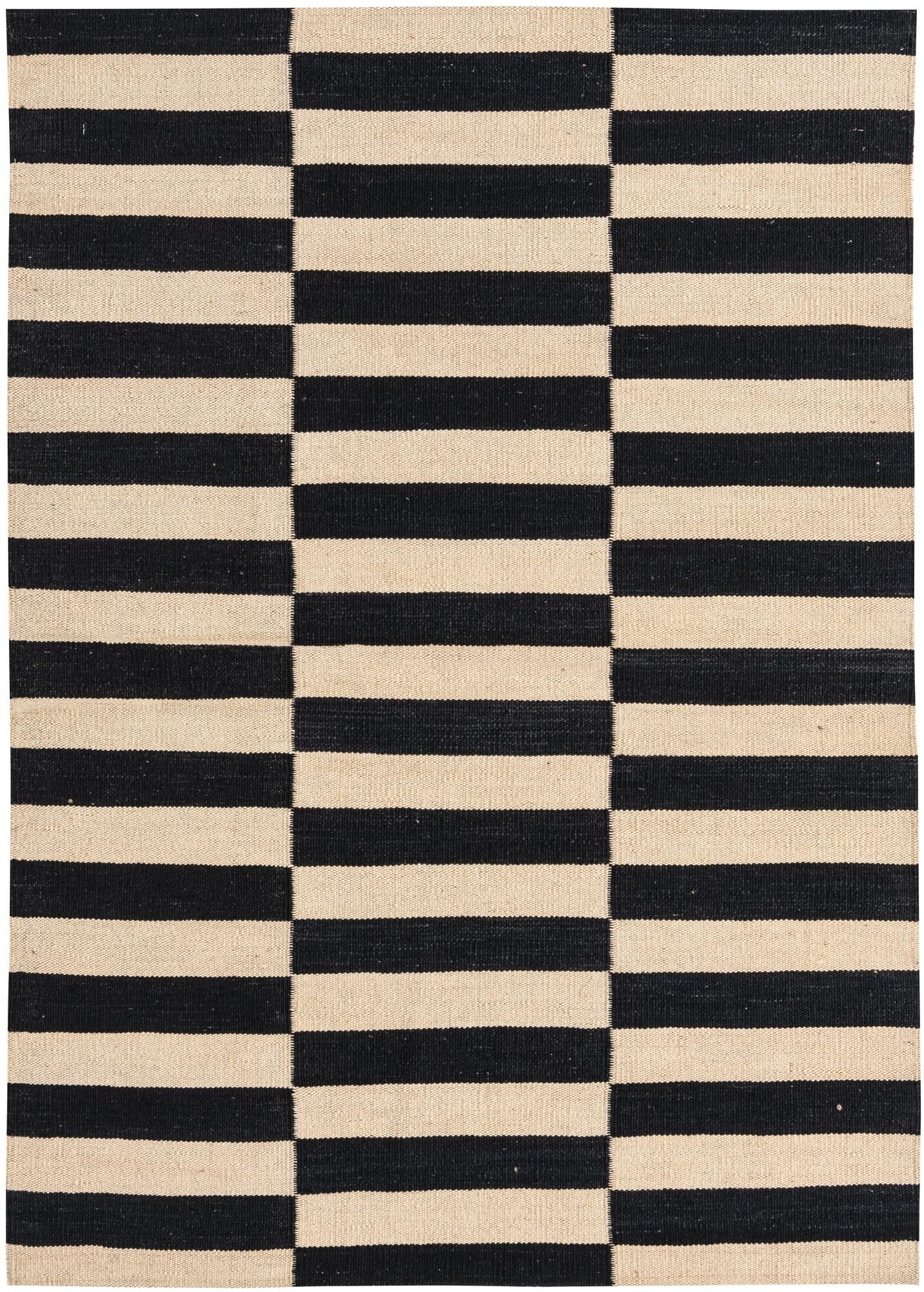 3' 5 x 4' 10 Hand Woven Kilim Modern Wool Rug
