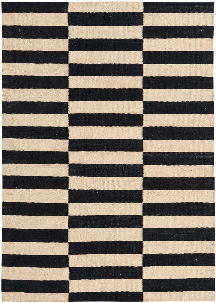 3' 5 x 4' 10 Hand Woven Kilim Modern Wool Rug