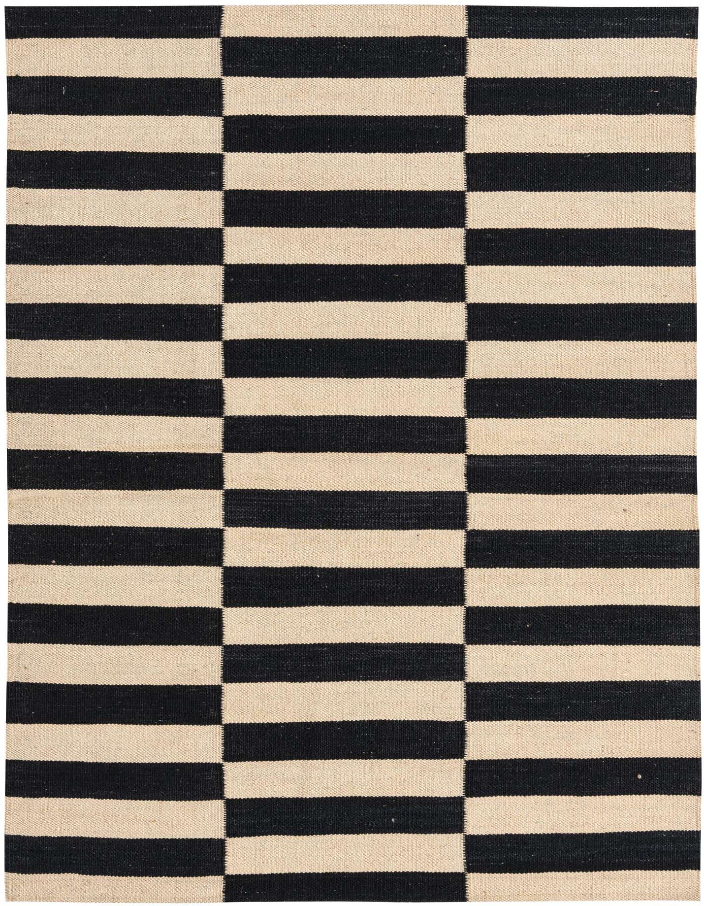 3' 5 x 4' 10 Hand Woven Kilim Modern Wool Rug