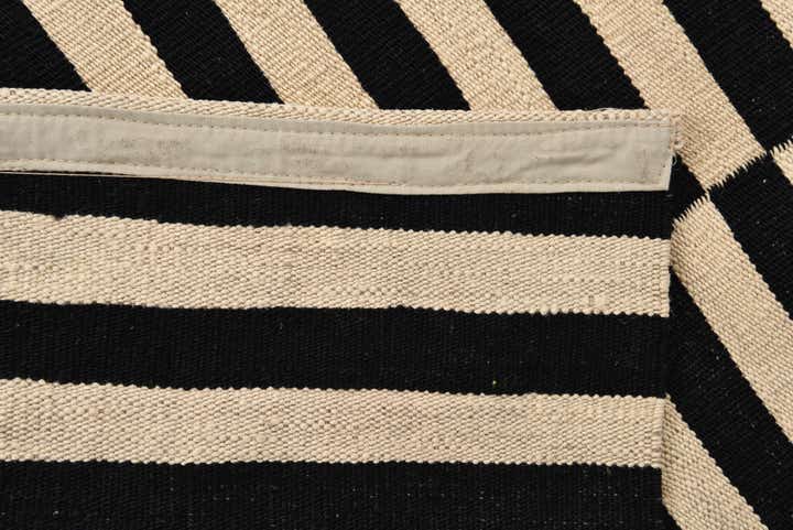 3' 5 x 4' 9 Hand Woven Kilim Modern Wool Rug