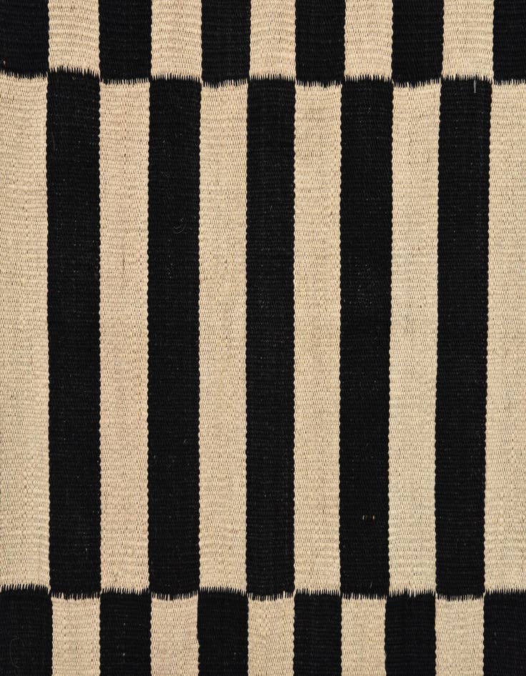 Detail image of 3' 6 x 4' 10  Hand Woven Kilim Modern Wool Rug