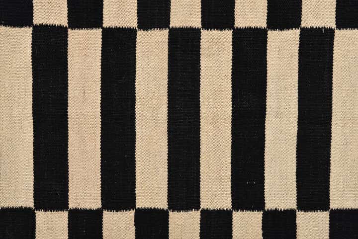 3' 6 x 4' 10 Hand Woven Kilim Modern Wool Rug