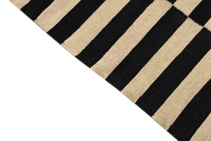 3' 4 x 4' 8 Hand Woven Kilim Modern Wool Rug