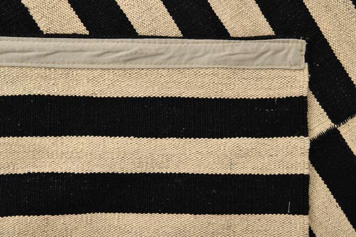 5' 2 x 6' 4 Hand Woven Kilim Modern Wool Rug