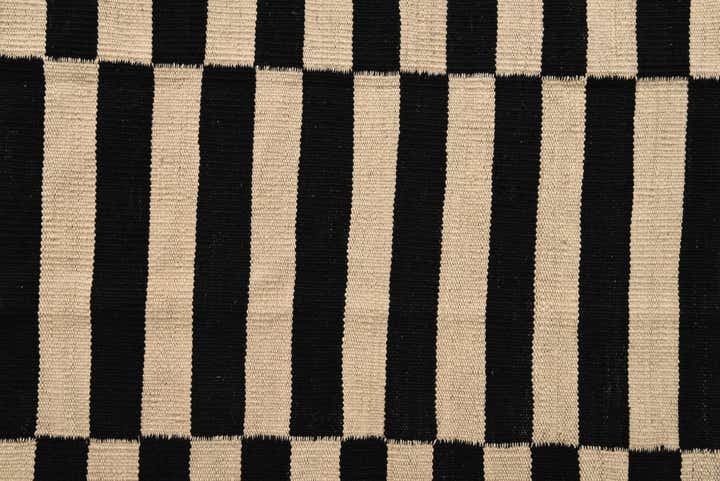 5' x 6' 5 Hand Woven Kilim Modern Wool Rug