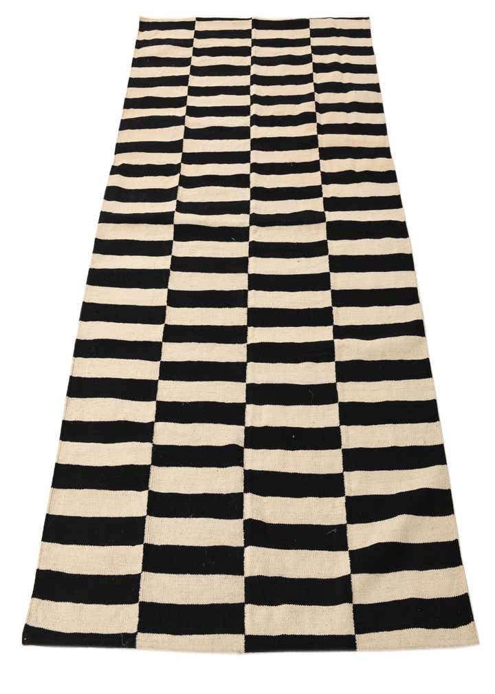 4' 10 x 6' 4 Hand Woven Kilim Modern Wool Rug