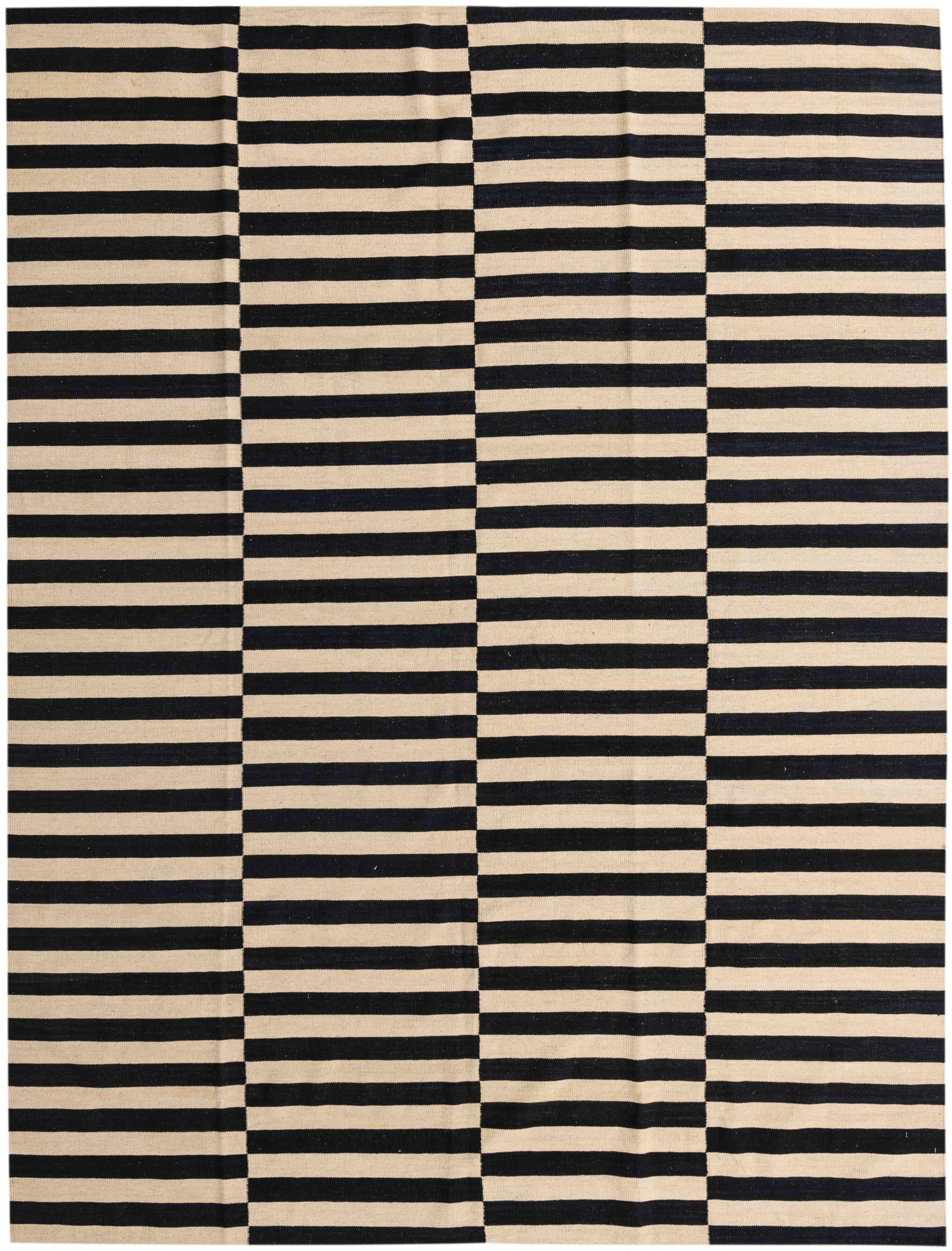 8' 6 x 11' 2 Hand Woven Kilim Modern Wool Rug
