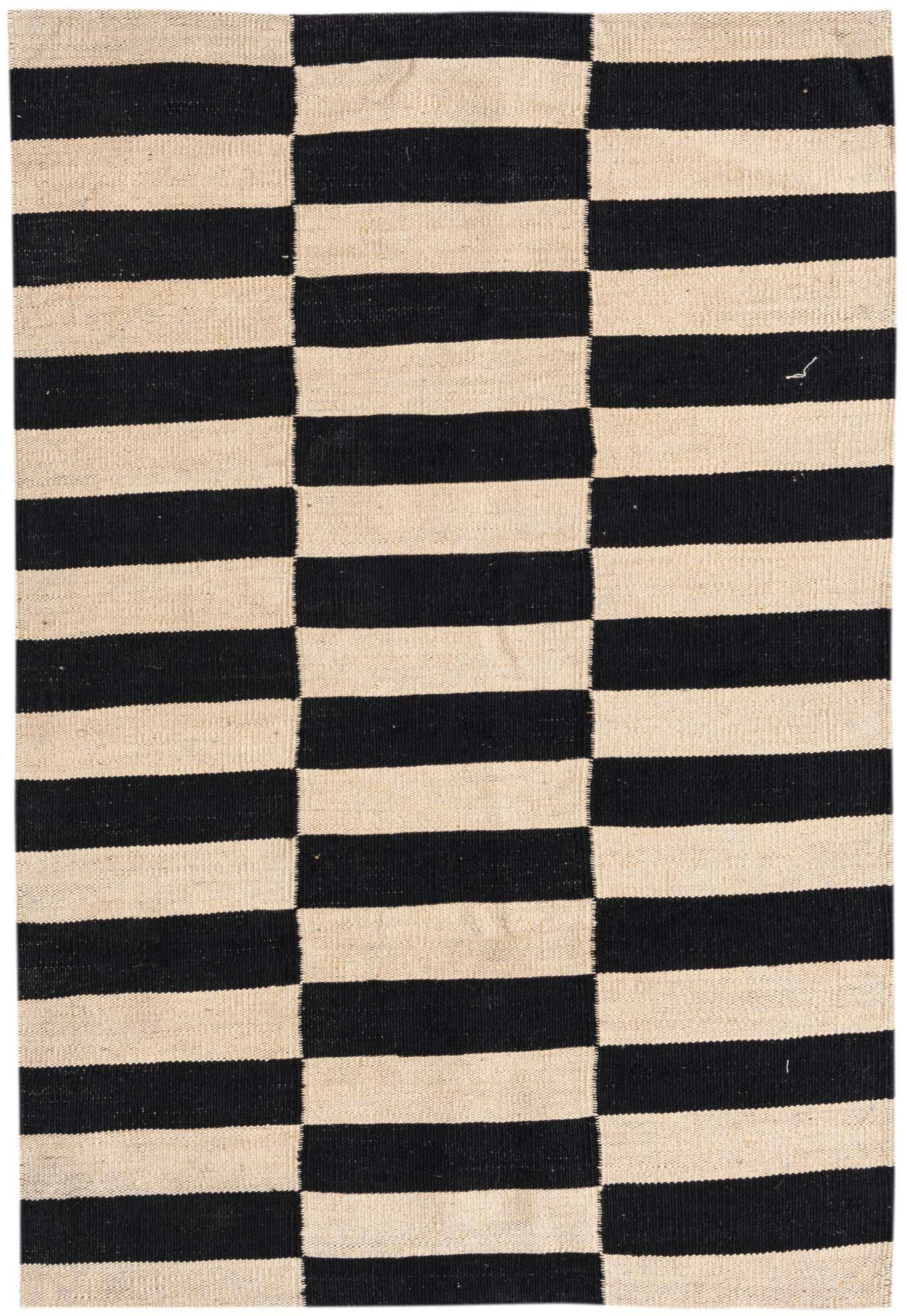2' 7 x 3' 10 Hand Woven Kilim Modern Wool Rug