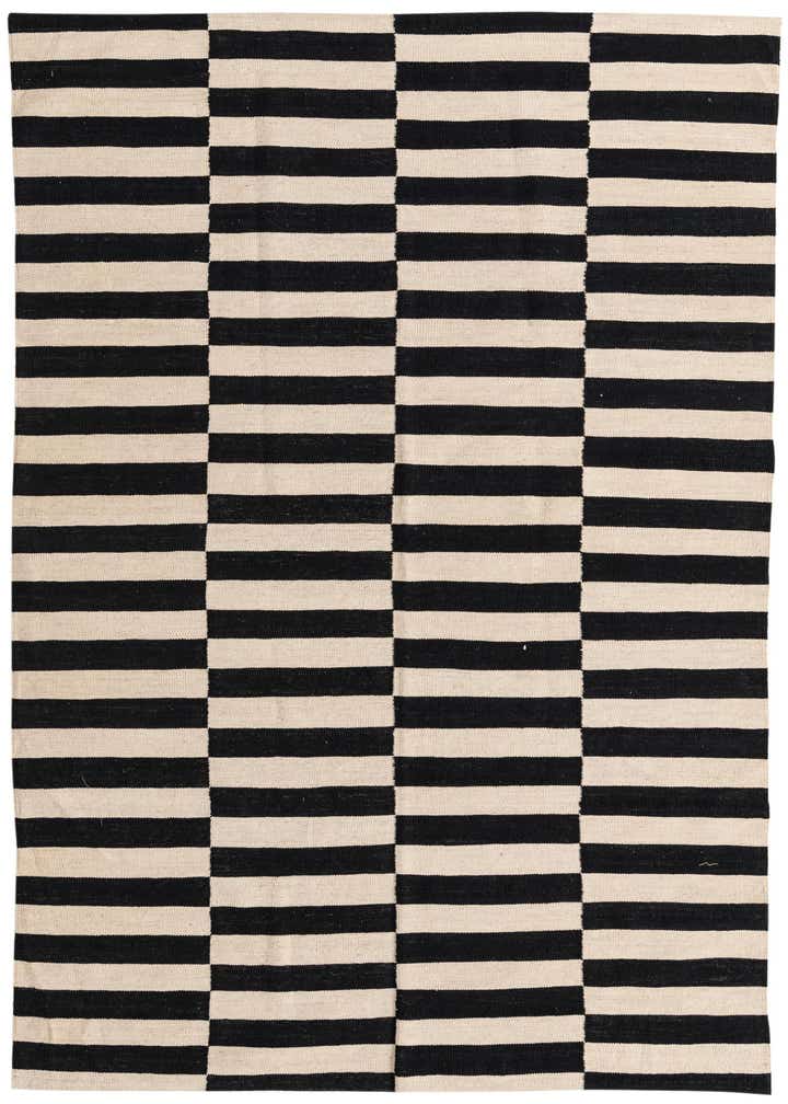 5' 6 x 7' 10 Hand Woven Kilim Modern Wool Rug