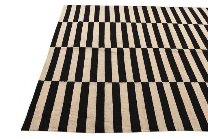 5' 8 x 7' 11 Hand Woven Kilim Modern Wool Rug