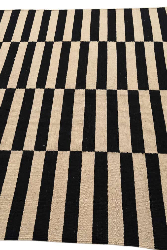 5' 8 x 7' 11 Hand Woven Kilim Modern Wool Rug