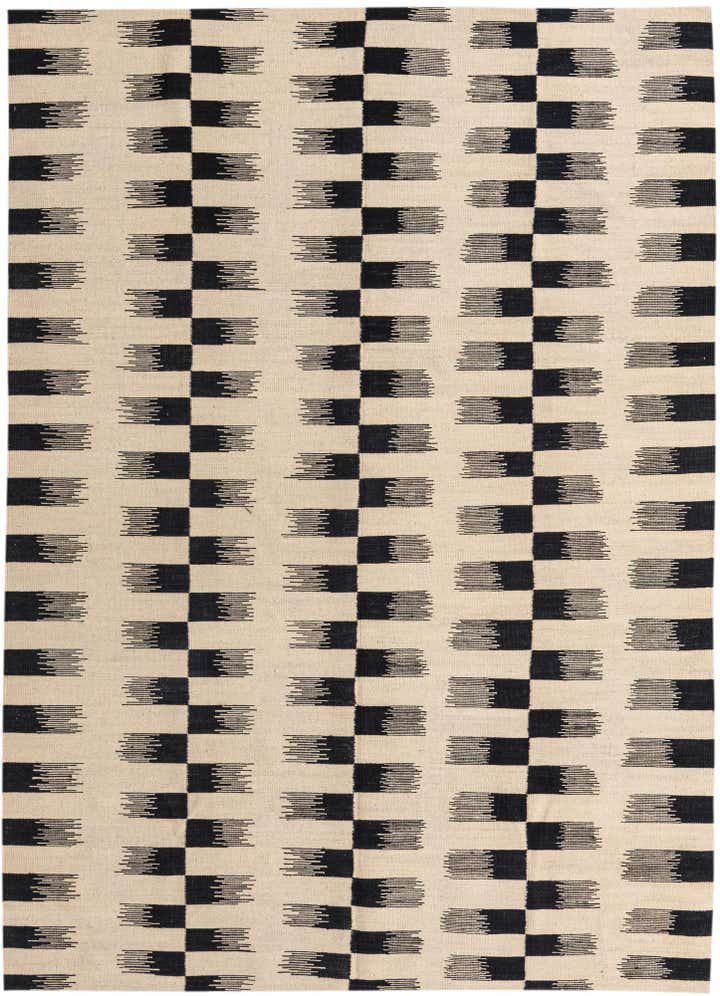 5' 5 x 7' 9 Hand Woven Kilim Modern Wool Rug