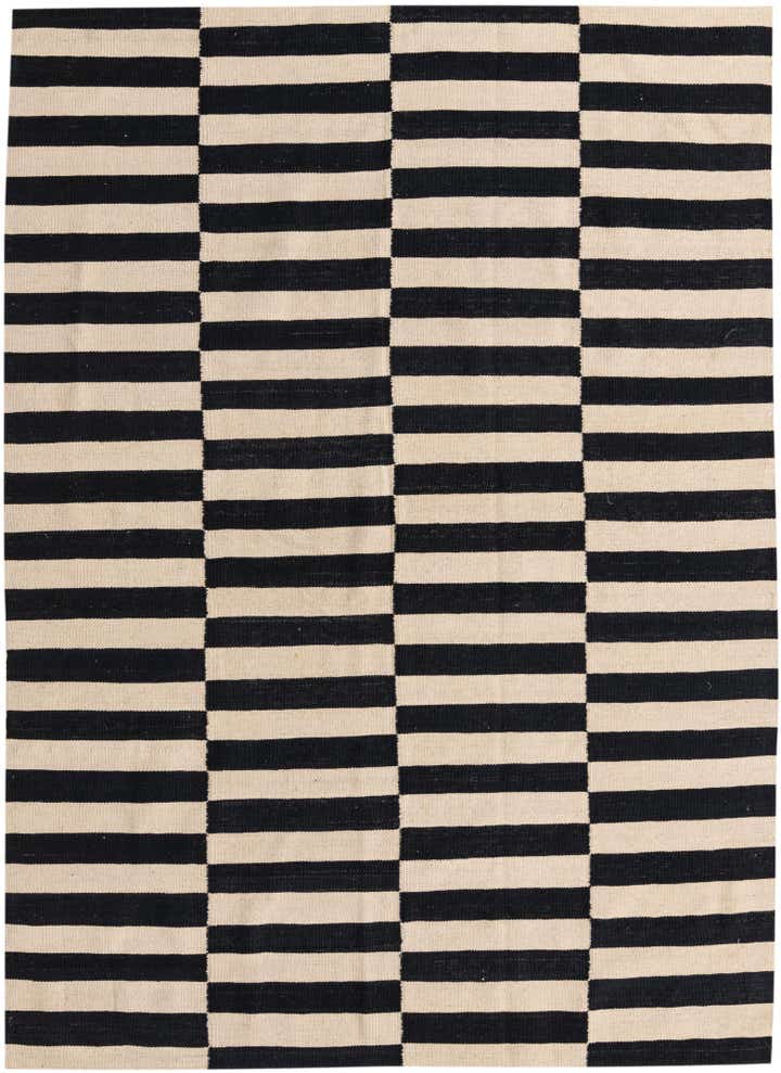 5' 8 x 7' 11 Hand Woven Kilim Modern Wool Rug