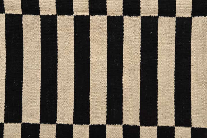5' 7 x 7' 9 Hand Woven Kilim Modern Wool Rug