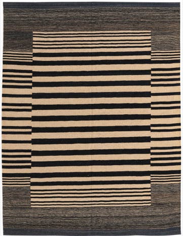 4' 8 x 6' 4 Hand Woven Kilim Modern Wool Rug