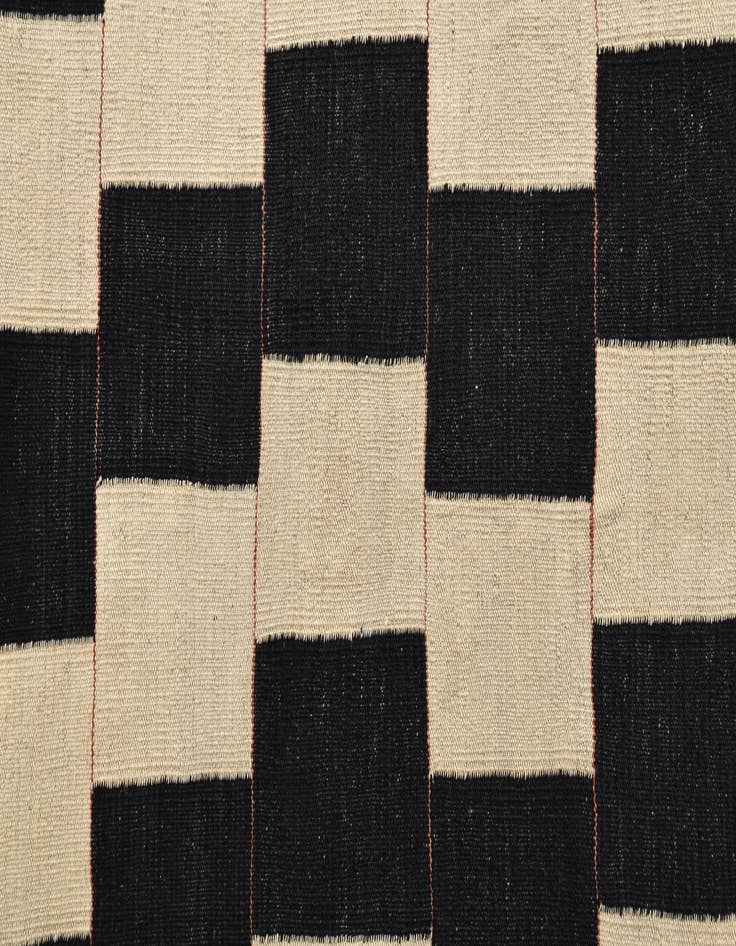 Detail image of 8' 6 x 9' 4  Hand Woven Kilim Modern Wool Rug