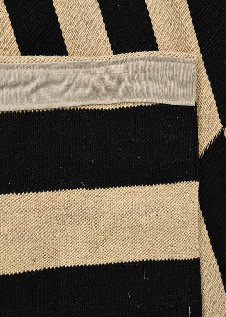 3' 4 x 4' 10 Hand Woven Kilim Modern Wool Rug