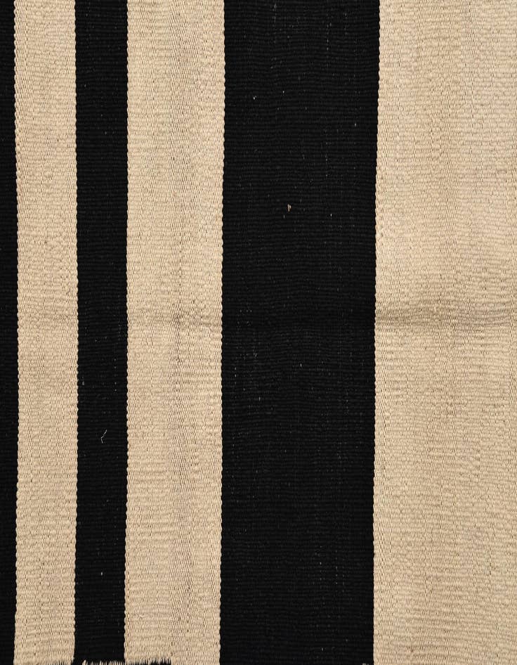 Detail image of 4' 8 x 6' 9  Hand Woven Kilim Modern Wool Rug