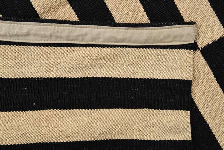4' 2 x 5' 11 Hand Woven Kilim Modern Wool Rug
