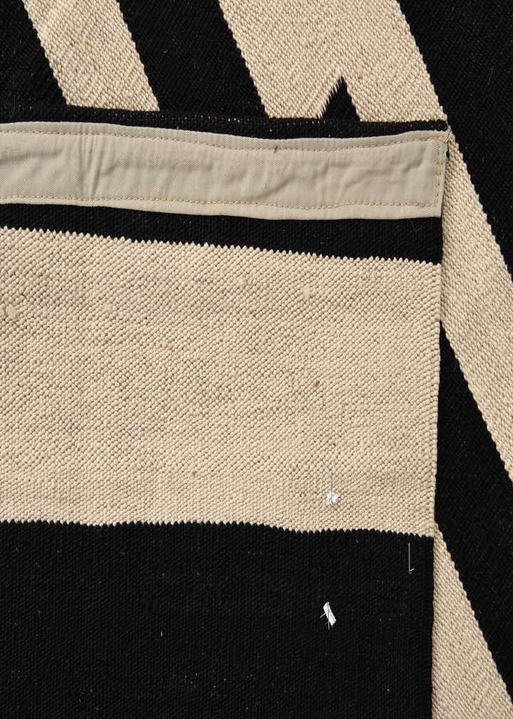 4' 8 x 6' 8 Hand Woven Kilim Modern Wool Rug