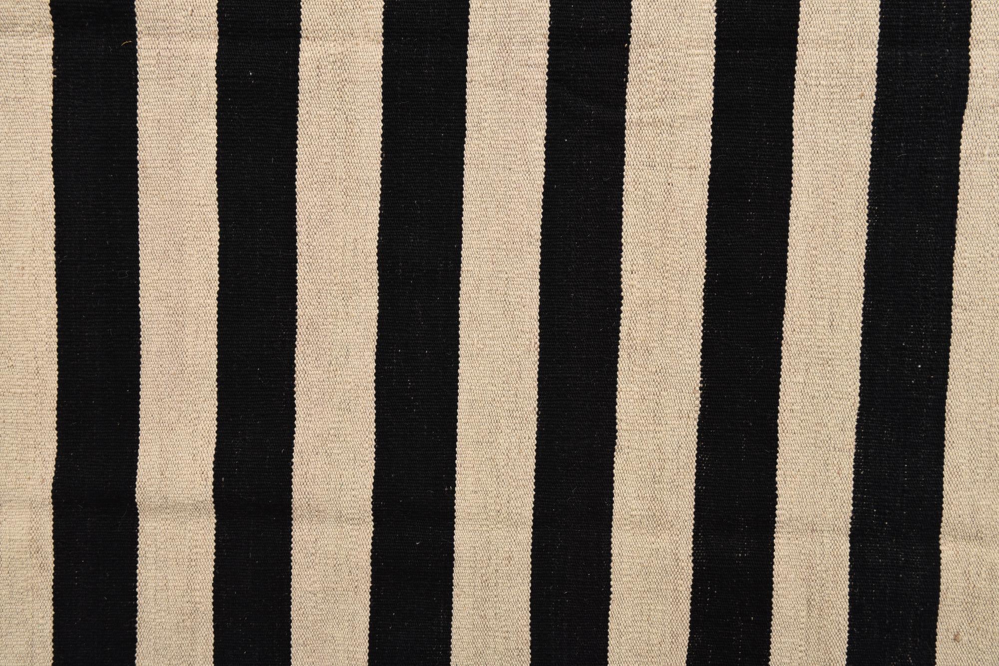 8' 6 x 11' 2 Hand Woven Kilim Modern Wool Rug