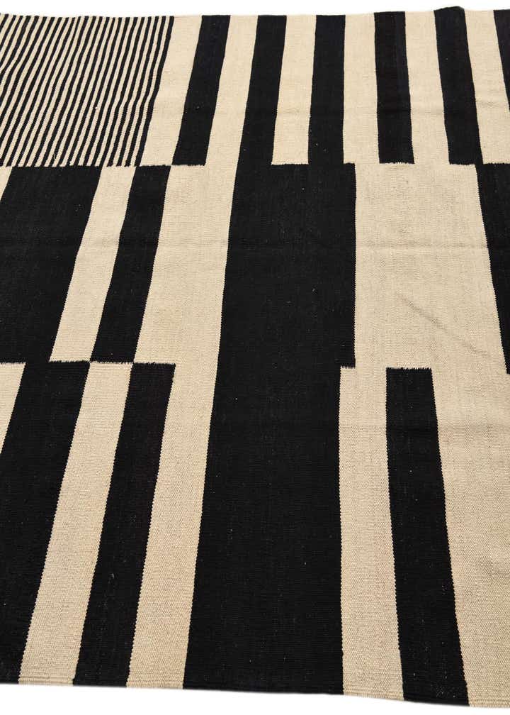 5' 7 x 7' 7 Hand Woven Kilim Modern Wool Rug