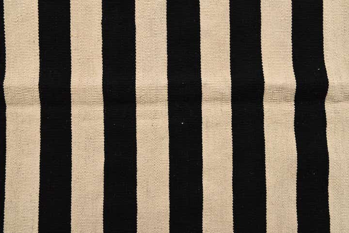 6' 7 x 9' 10 Hand Woven Kilim Modern Wool Rug