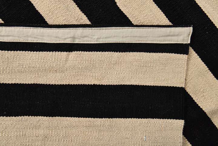 6' 7 x 9' 10 Hand Woven Kilim Modern Wool Rug