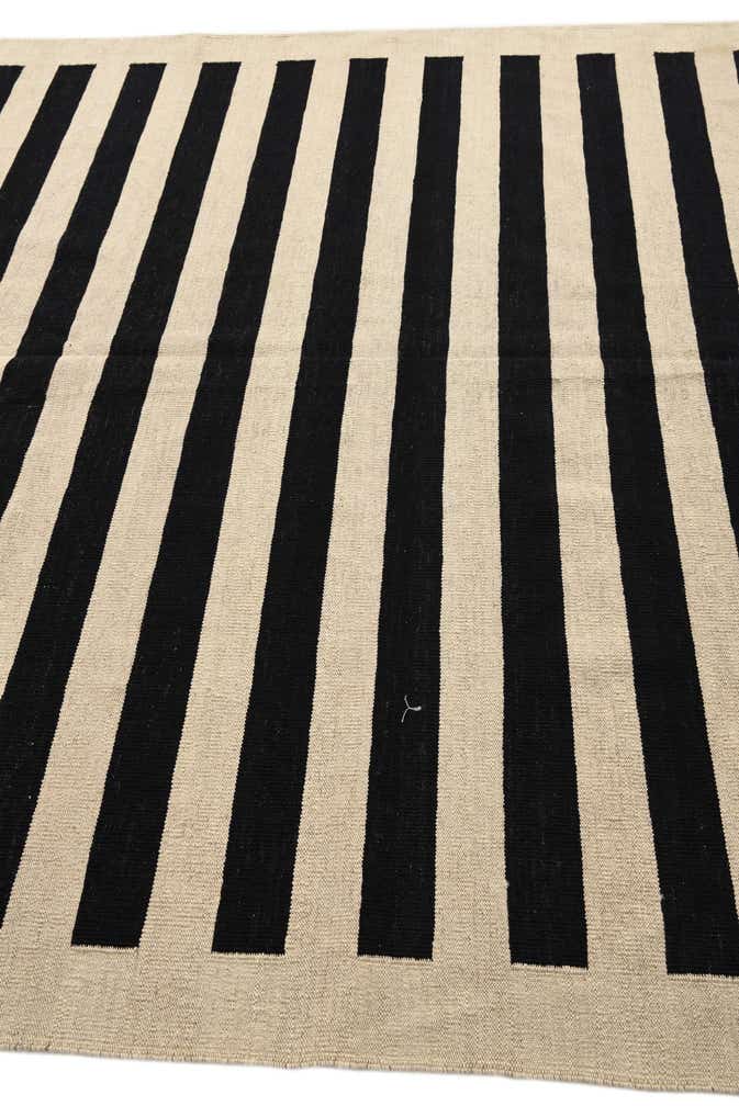 6' 10 x 9' 9 Hand Woven Kilim Modern Wool Rug