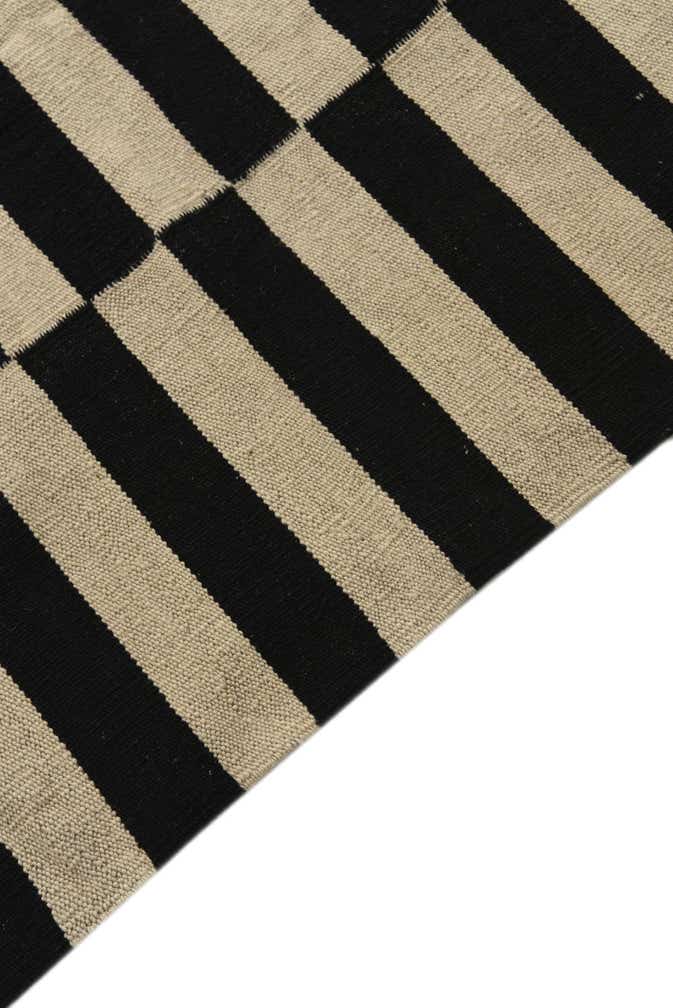 3' 4 x 4' 8 Hand Woven Kilim Modern Wool Rug