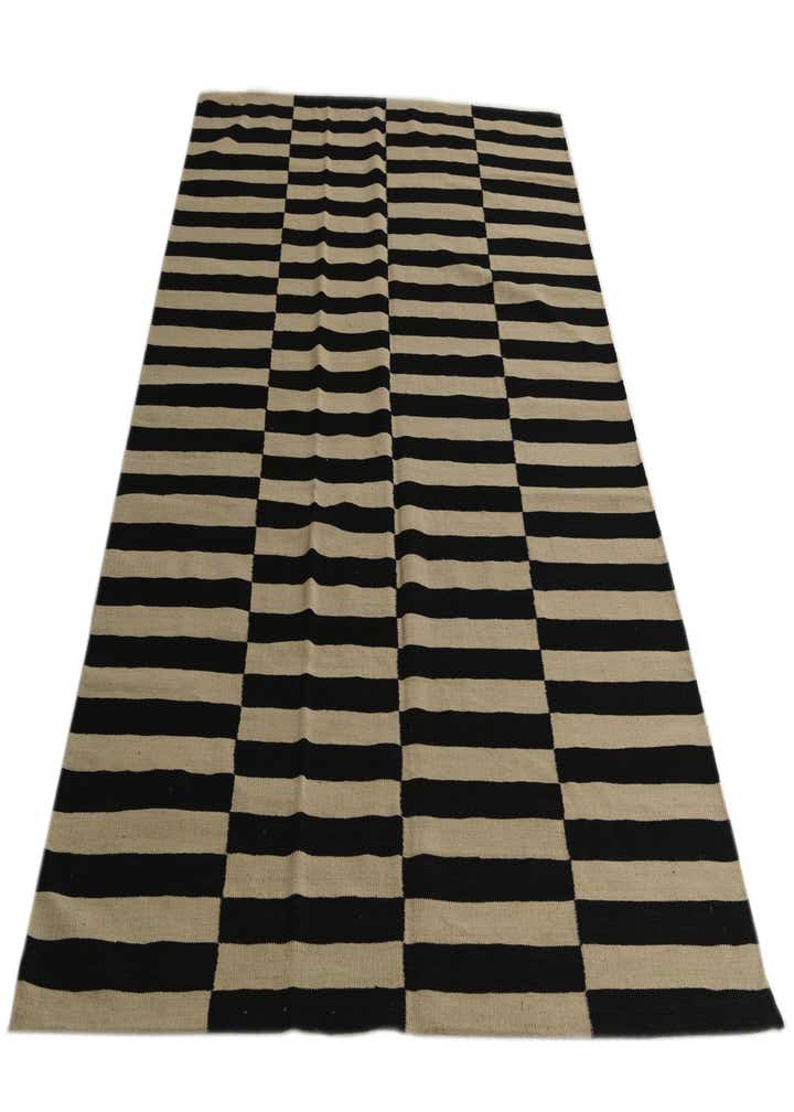 5' 8 x 8' 1 Hand Woven Kilim Modern Wool Rug