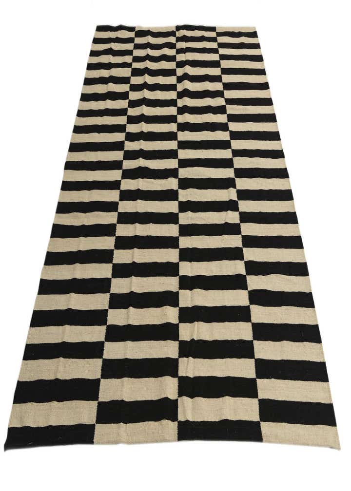 5' 7 x 7' 9 Hand Woven Kilim Modern Wool Rug