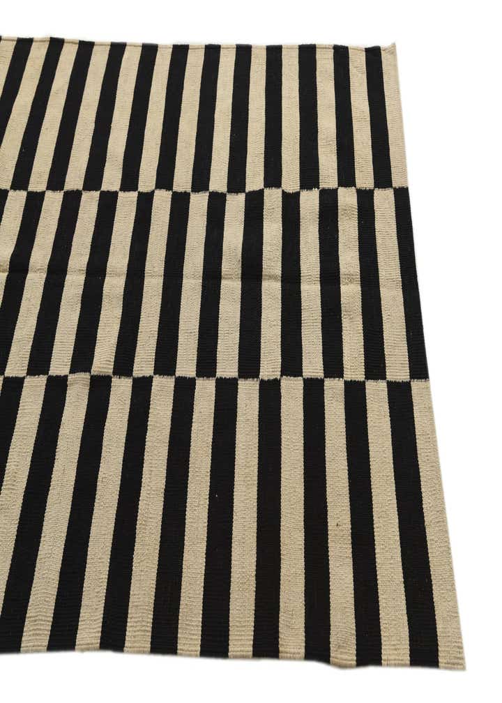 4' 3 x 6' Hand Woven Kilim Modern Wool Rug