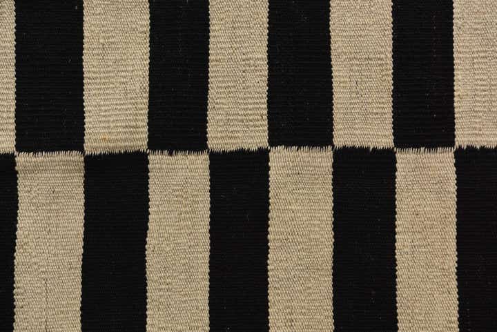 4' 3 x 6' Hand Woven Kilim Modern Wool Rug