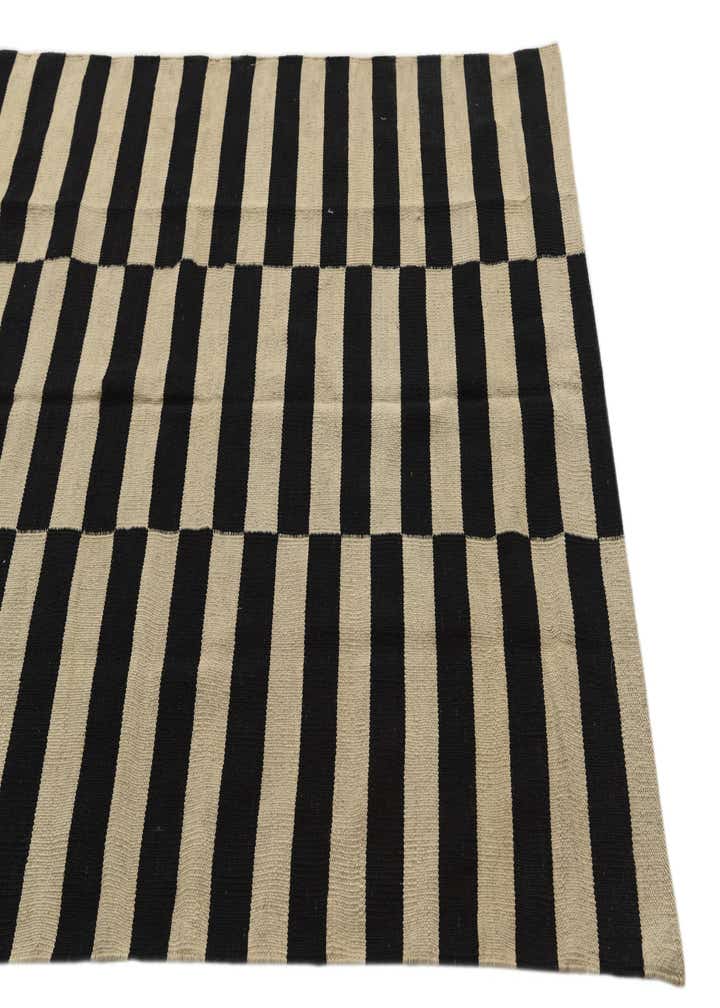 4' 3 x 5' 10 Hand Woven Kilim Modern Wool Rug