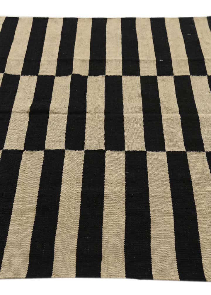 4' 3 x 5' 10 Hand Woven Kilim Modern Wool Rug