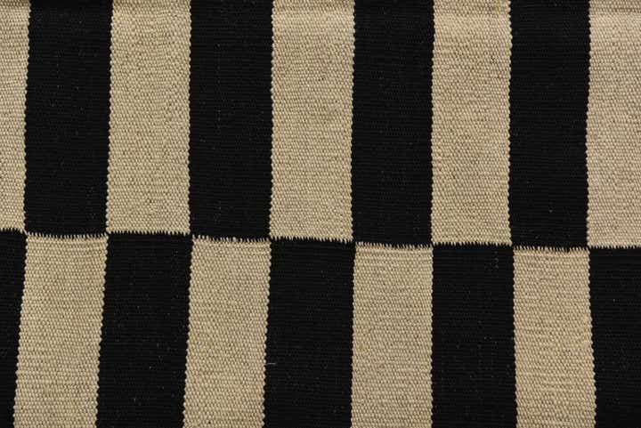 4' 3 x 5' 10 Hand Woven Kilim Modern Wool Rug