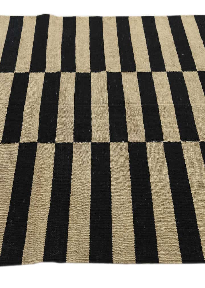 4' 3 x 6' Hand Woven Kilim Modern Wool Rug