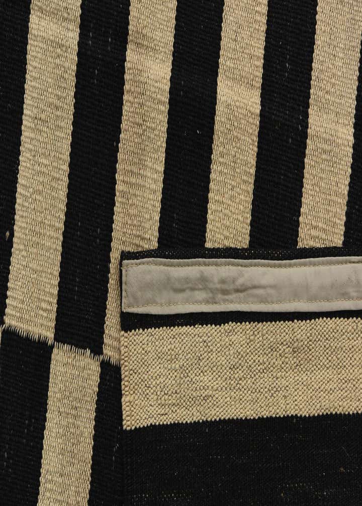 4' 3 x 6' Hand Woven Kilim Modern Wool Rug