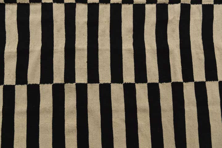 5' 5 x 7' 8 Hand Woven Kilim Modern Wool Rug