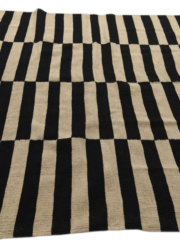 5' 7 x 7' 6 Hand Woven Kilim Modern Wool Rug