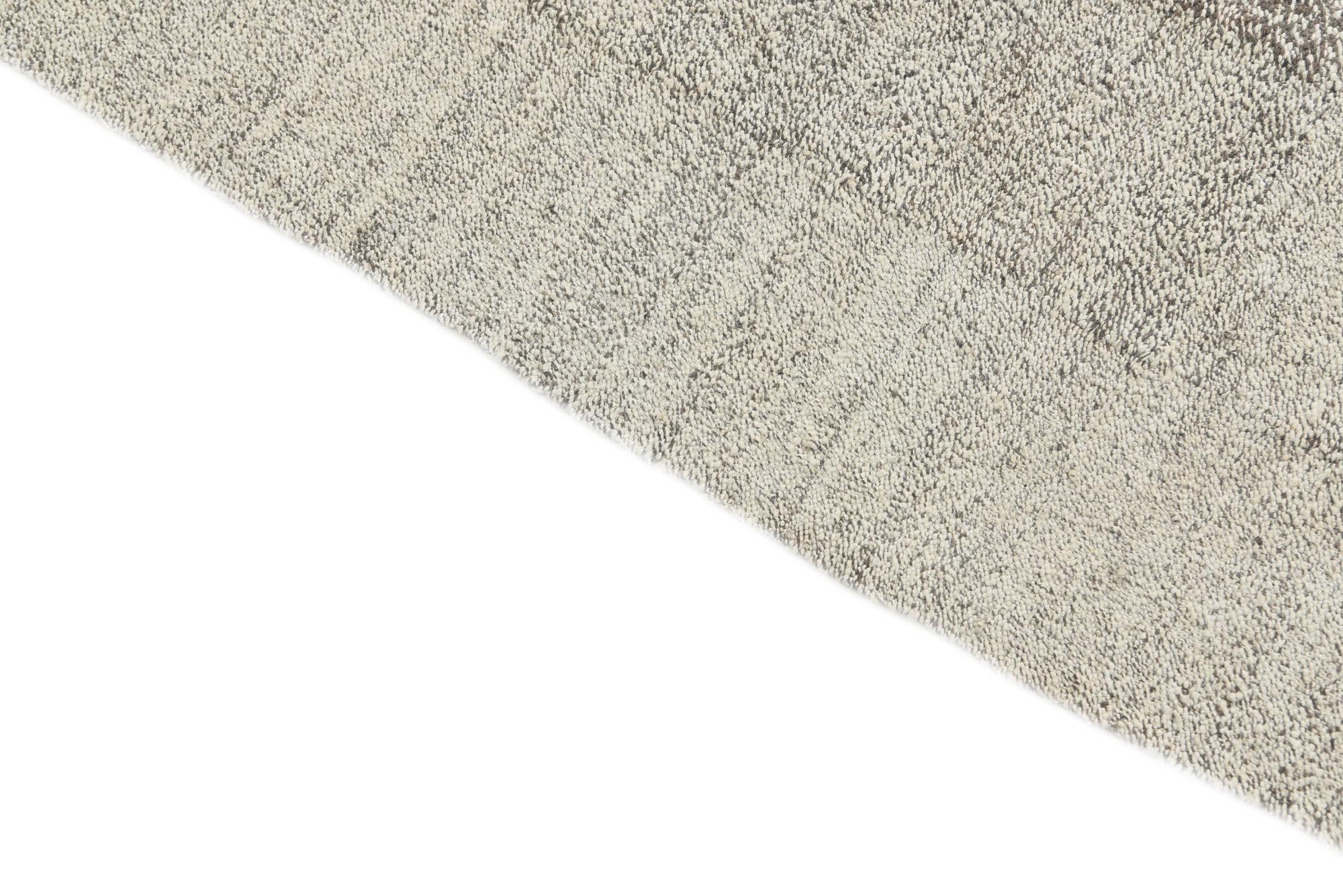 6' 1 x 7' 6 Hand Woven Kilim Modern Wool Rug