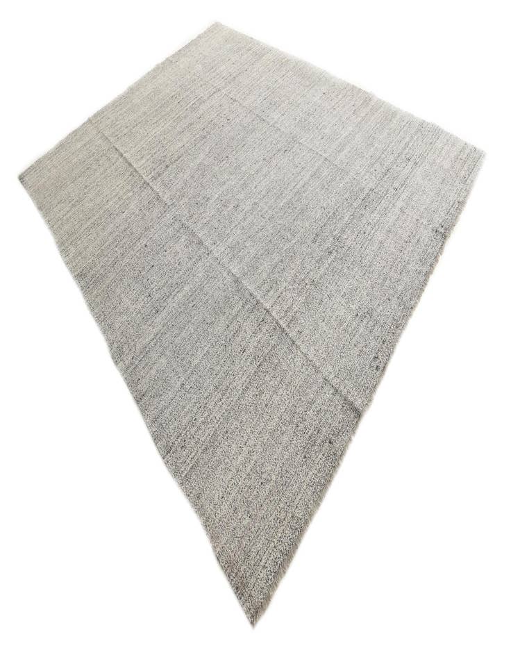 Detail image of 9' 4 x 11' 10 Hand Woven Kilim Modern Wool Rug