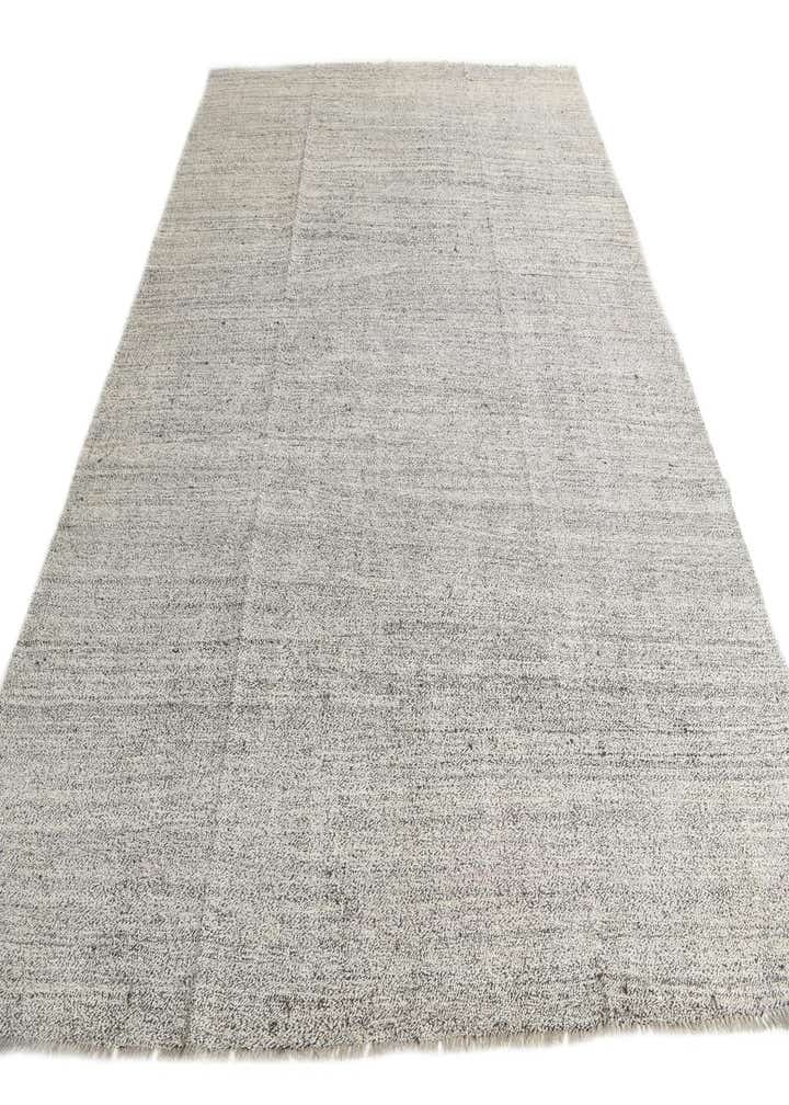 9' 4 x 11' 10 Hand Woven Kilim Modern Wool Rug