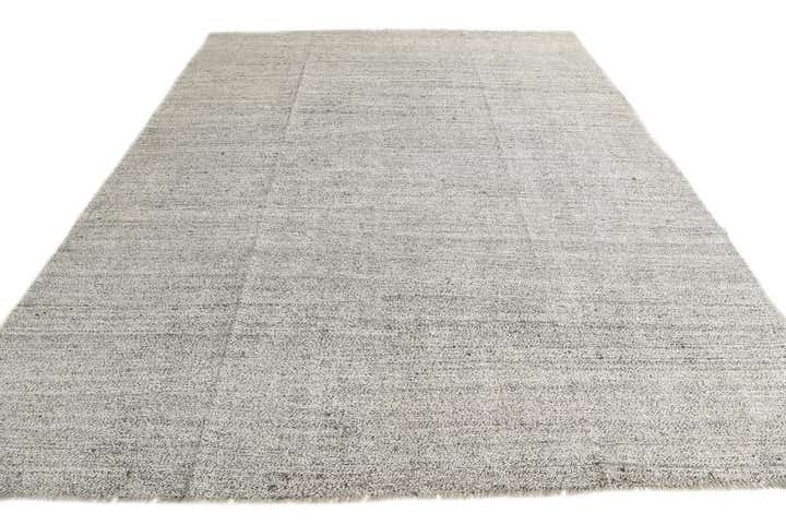 9' 4 x 11' 10 Hand Woven Kilim Modern Wool Rug