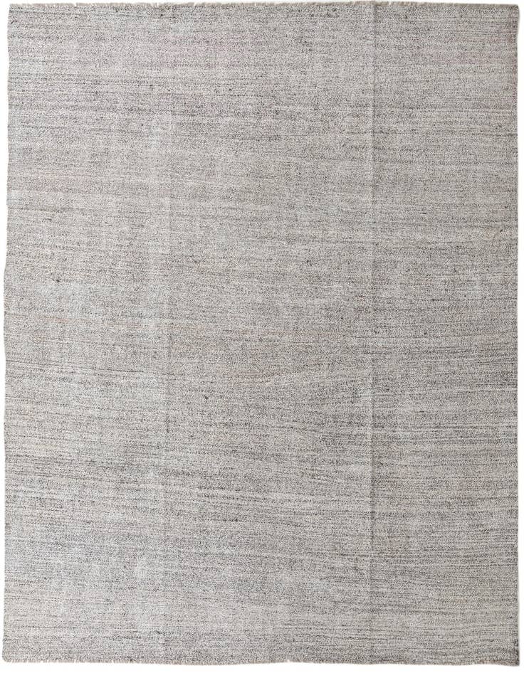 Detail image of 9' 4 x 11' 10 Hand Woven Kilim Modern Wool Rug