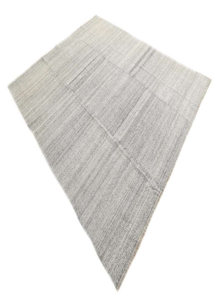 8' x 9' 10 Hand Woven Kilim Modern Wool Rug