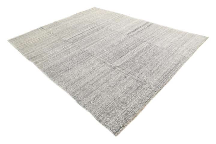 8' x 9' 10 Hand Woven Kilim Modern Wool Rug