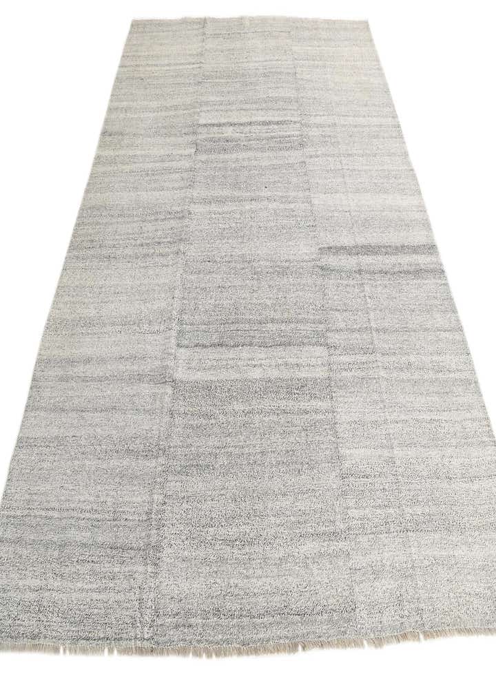 8' x 9' 10 Hand Woven Kilim Modern Wool Rug